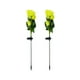 thumbnail image 1 of Set 2 Flor Foco Solar Led Rosa 80 Cm Luz Blanca, 1 of 3
