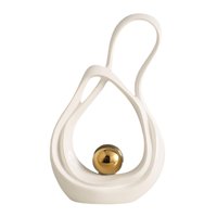 Bothyi - Estatua De Cerámica De Arte Abstracto, Decoración Del Hogar, Arte Abstracto, Estatuilla Para El Hogar, Estilo De Oficina A