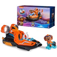 Figura De Acción De Paw Patrol, Lancha Motora De Juguete Con Zuma Mighty Pups