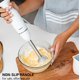 thumbnail image 3 of Batidora de mano OVENTE HS560W 300W, 2 velocidades, acero inoxidable, color blanco, 3 of 9