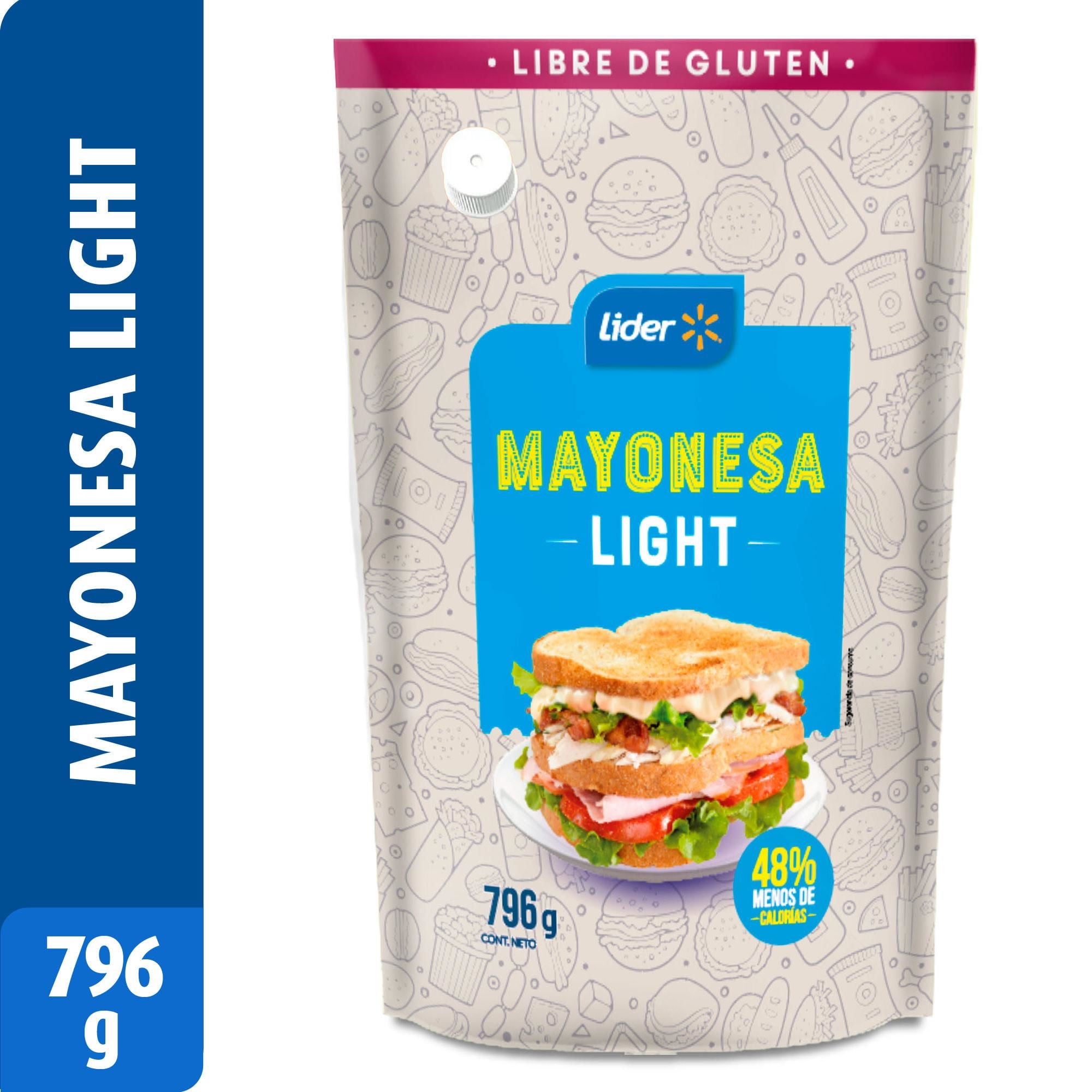 Mayonesa Light Doypack 796 g Lider