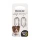 thumbnail image 1 of Carabiner Nite IZE MicroLink para mascotas, acero inoxidable, paquete de 2, 1 of 9