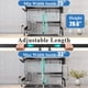 thumbnail image 3 of Escurridor de platos SAYZH ajustable de 65 a 85 cm, 2 niveles, negro, 3 of 9