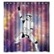 thumbnail image 1 of Cortina de ducha Storm Trooper con ganchos, 66 x 72 pulgadas, 1 of 3
