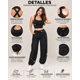 thumbnail image 4 of Conjunto Mujer Top Ajustado Espalda Cruzada y Pantalón, 4 of 5