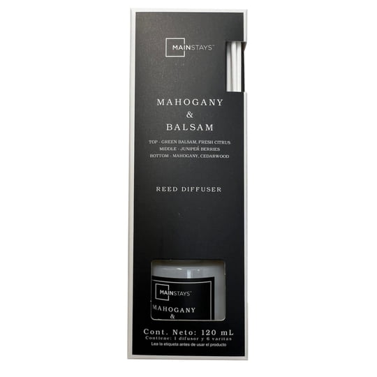 Difusor De Aroma 120 Ml Mahogany Balsam Mainstays