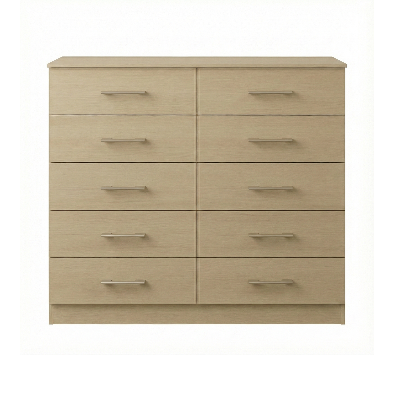 Exit - Cómoda 10 Cajones Roble