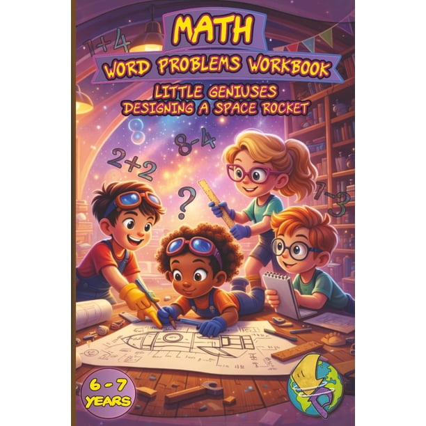 Cuaderno de matemáticas publicado de forma independiente para niños de 6 a 7 años: suma