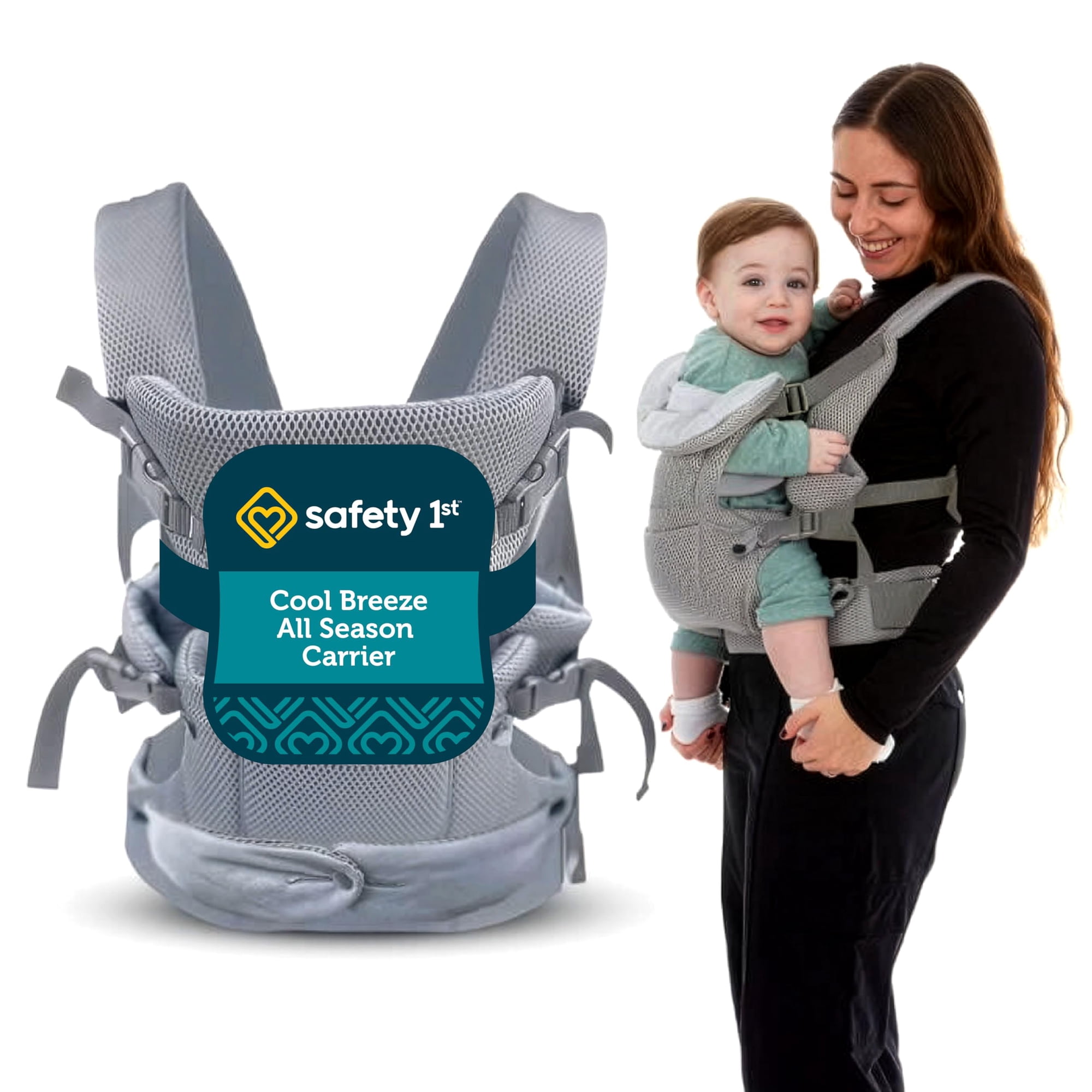 Safety 1st - Portabebés Safety, Primer Recién Nacido A Niño Pequeño, 3,2 A 14,5 Kg, 4 En 1