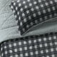 thumbnail image 2 of Plumon Flannel/Sherpa Tartan 1,5 plazas Multicolor, 2 of 4