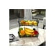 thumbnail image 2 of Cesta 2 Niveles Organiza Almacena Frutas Verduras Pan Cocina Color Negro, 2 of 3