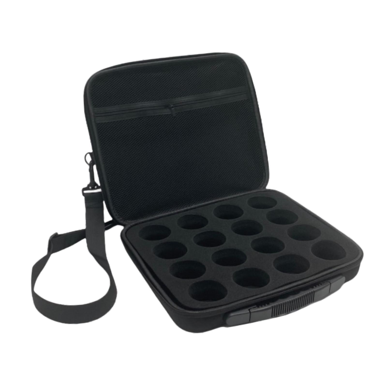 Ioensy - Estuche Para Bolas De Billar Con Cremallera, Bolsa De Transporte Para Equipo De Billar, Para Viajes, Torneos Y Con Correa.