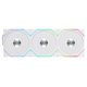 thumbnail image 2 of Fan Lian Li UNI TL Wireless 120 unidades blancas, paquete triple con control, 2 of 8