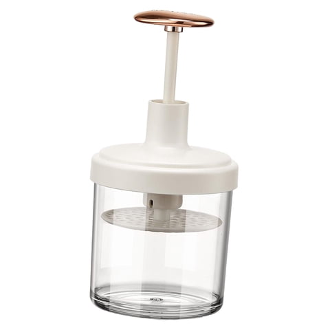 Ioensy - Espuma Limpiadora Para El Cuidado De La Piel Crema Limpiadora Facial Para Jabón Ducha Champú Blanco