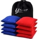 thumbnail image 1 of Juego De 8 Bolsas Cornhole Bags Reglamentarias De Doble Cara Rojo Y Azul, 1 of 6