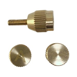 Bothyi - Tornillo Fijo De Cuello Curvo Para Saxofón, Instrumento De Viento De Madera Soprano Barítono, Tornillo Ab De 5Mm