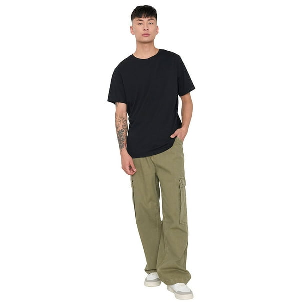 Pantalón Hombre Parachute Verde Corona