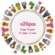 thumbnail image 2 of Tateres de Dedo XIPEGPA Set 24 Animales Peluche Mini, 2 of 3