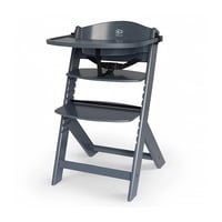 Kinderkraft - Silla De Comer Enock Gris