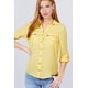 thumbnail image 1 of Blusa Tejida con Bolsillo y Detalle de Cremallera y Mangas Enrollables 3/4, 1 of 5