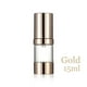 thumbnail image 1 of 10/15/30/50ml Luxury Silver Empty Airless Pump Bottles Mini Portable Vacuum Cosmetic Lotion Treatment Travel Container Dispenser, 1 of 3
