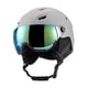 thumbnail image 5 of Casco De Snowboard Gafas Protectoras Orejeras Ajustables Casco De Esquí Para Invierno Gris 55 A 58 Cm, 5 of 5