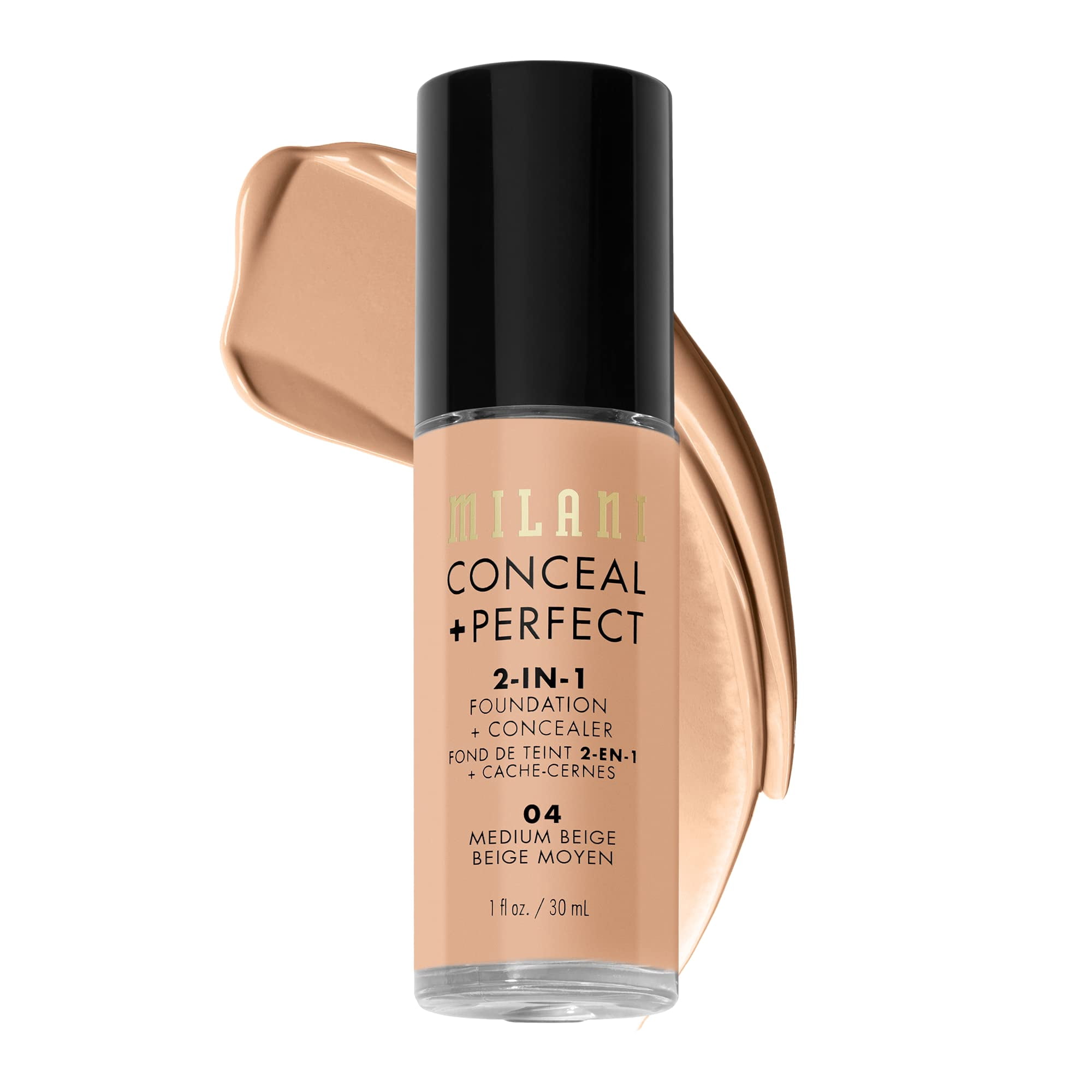 Base De Maquillaje Líquida Milani Flawless Medium Beige