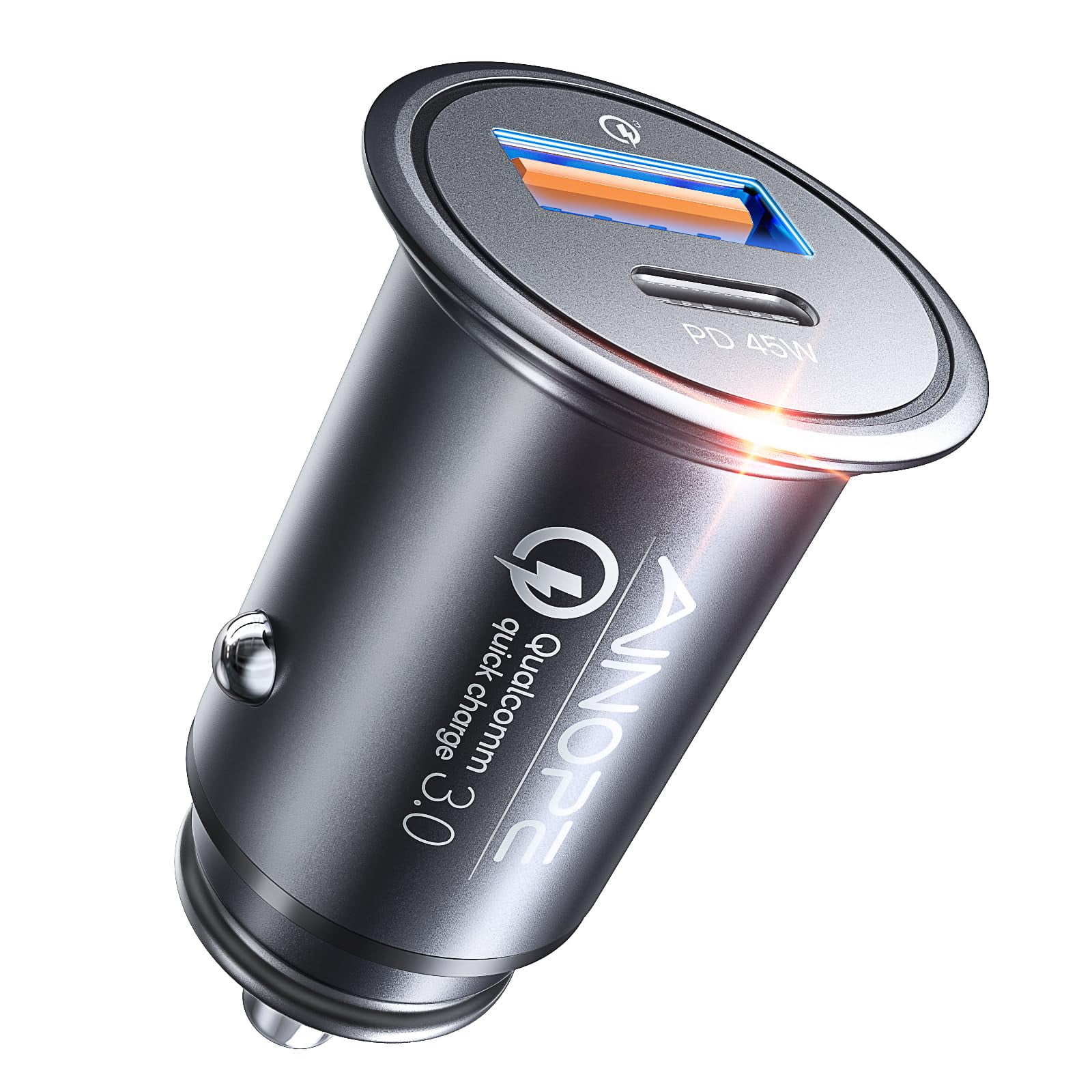 Ainope - Cargador De Coche 67 5 W Usb C Pd Qc De Carga Rápida Para Iphone 16