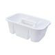 thumbnail image 5 of Cesta para artículos diversos de limpieza, colección de herramientas, uso práctico, oficina, uso doméstico, multifunción, resistente a caídas, caja de Blanco, 5 of 5