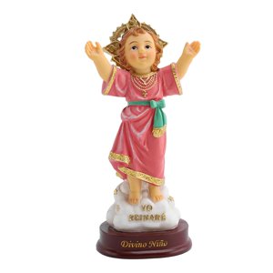 Magideal - Escultura Católica Con Brazos Abiertos, Estatua Del Niño, Adorno Religioso De Resina Para Mesa, Ideal Para El Hogar, La Oficina Y El Dormitorio.