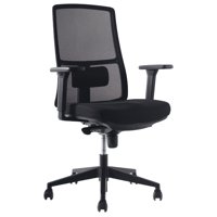 Bookstore - Silla Ejecutiva Tela En Negro