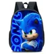 thumbnail image 1 of New Cartoon Animation Sonic SONIC Primary and Secondary School Bags Children's Backpacks Anime Cartoon School Bag Mochila, 1 of 3