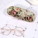 thumbnail image 5 of Estuche para gafas de tela con diseño floral, bonito estuche para gafas de tela de algodón con diseño floral., 5 of 5