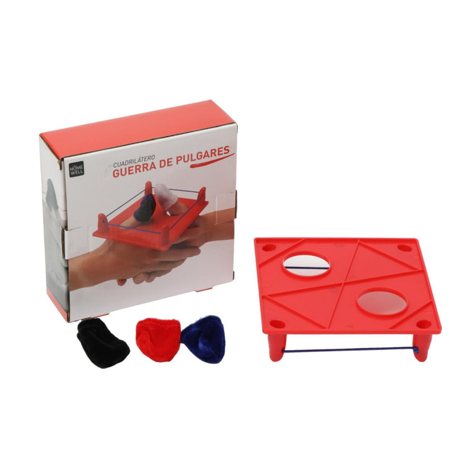 Homewell - Lucha De Pulgares 14 X 14 X 4.5 Cm Multicolor