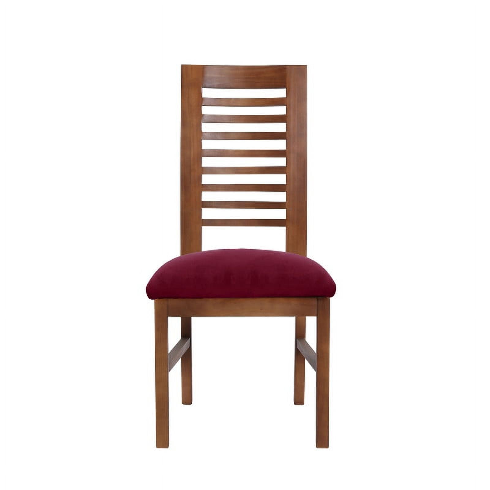 Latam Home - Silla Salamanca Tela Velvet Burdeo