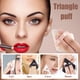 thumbnail image 5 of 6 borlas para polvos, borla triangular con correa, borla de algodón puro, borla de terciopelo para rostro para contornear, debajo de los ojos y las esquinas, herramientas de maquillaje de belleza., 5 of 7
