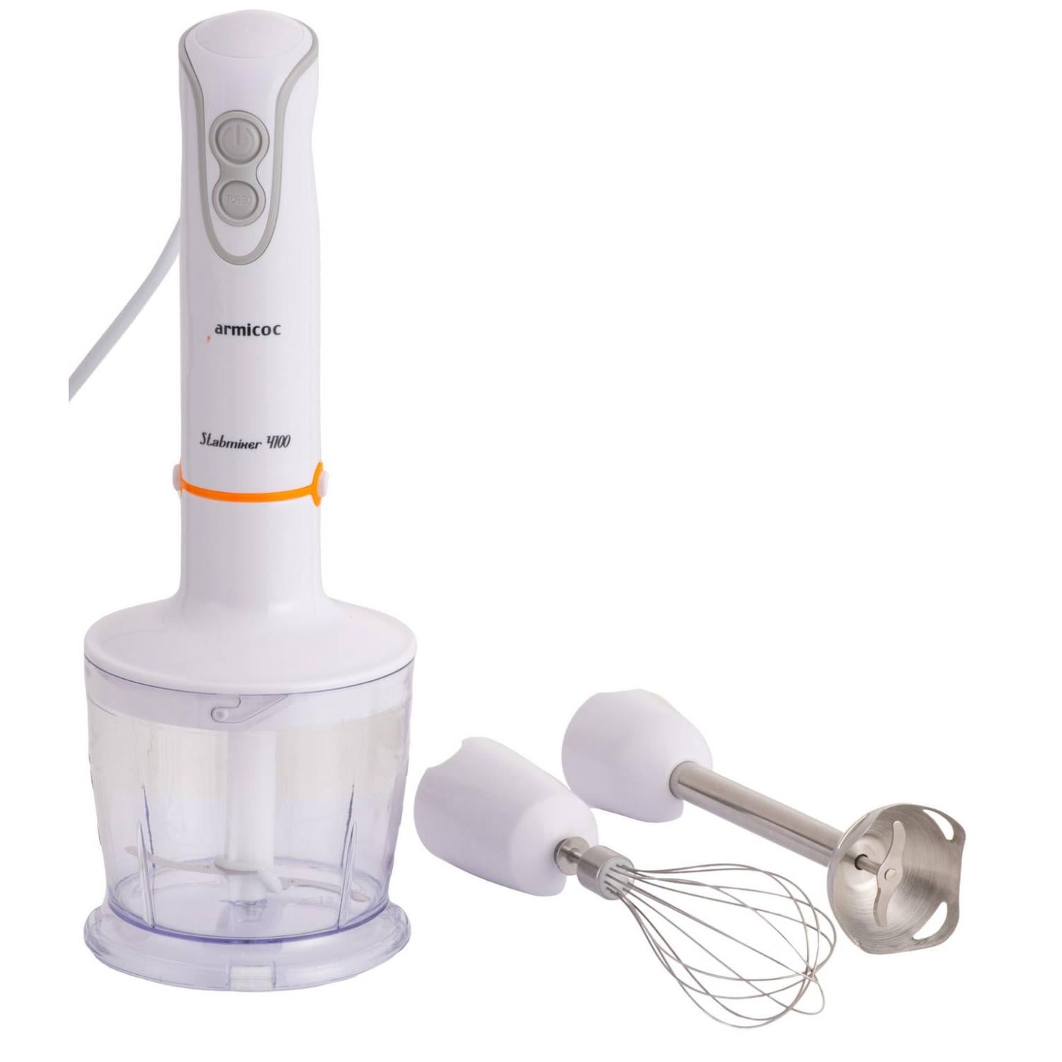 Marmicoc - Batidora De Inmersion Verticar Minipimer 600w Turbo Ma-4100