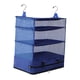thumbnail image 1 of Organizador Colgante Para Compartimento De Armario, Plegable, 3 Niveles, Para Ropa De Hogar, RV, Azul, 1 of 3