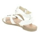 thumbnail image 4 of Sandalia Chalada Mujer Alki-2 Blanco Plana, 4 of 4