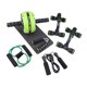 thumbnail image 4 of Rueda De Rodillo Para Abdominales, Equipo De Fitness Para Interiores, Gimnasio En Casa, Entrenamiento, Expansor De Pecho, Color Verde, 4 of 5