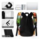 thumbnail image 5 of Fraggle Rock-theme Backpack, Campus style schoolbag Bookbag with Adjustable Shoulder Straps And Large Zip Compartment, Unisex Travel Bags.42x30x15cm, 5 of 6