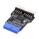 thumbnail image 4 of Adaptador De Concentrador Usb De Rendimiento Estable Usb 3 0 De 19 Pines A Usb 2 0 Doble De 9 Pines, 4 of 5