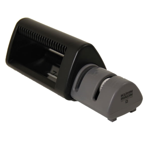 Afilador de cuchillos Kuhn Rikon Dual 15 cm negro 18-10 Acero
