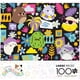 thumbnail image 2 of Puzzle Buffalo Games Squishmallow Color Pop 100 piezas 15x11 cm, 2 of 3