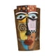 thumbnail image 1 of Maceta Abstracta De La Cultura Maya Con Orificio De Drenaje Para Estantería, Tamaño Creativo L, 1 of 5