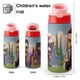 thumbnail image 2 of Hello NeighborBotella de Agua con Tapa Pop Top de Un Toque, Acero Inoxidable, a Prueba de Fugas, para Deportes, Botella Infantil rosa 12 oz, 2 of 6