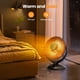 thumbnail image 5 of Calefactor eléctrico oscilante Kismile de 800 W con temporizador, 120 V, 5 of 7