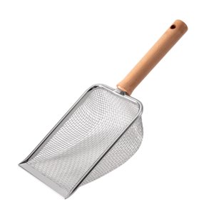 Ioensy - Cuchara Para Arena Para Gatos, Tamiz Para Mascotas, Pala, Limpiador De Lagartos, Cuchara Para Arena, Pala Para Arena, 2,8X2,8Mm