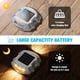 thumbnail image 3 of Luces Solares para Deck VOLISUN Paquete de 20 IP68 Impermeables Luz Blanca Cálida, 3 of 7