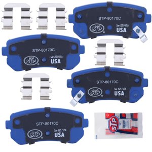 Repuestos Del Sol - Juego Pastillas Freno Traseras Hyundai Tucson 2.0 Lm 2014 2015